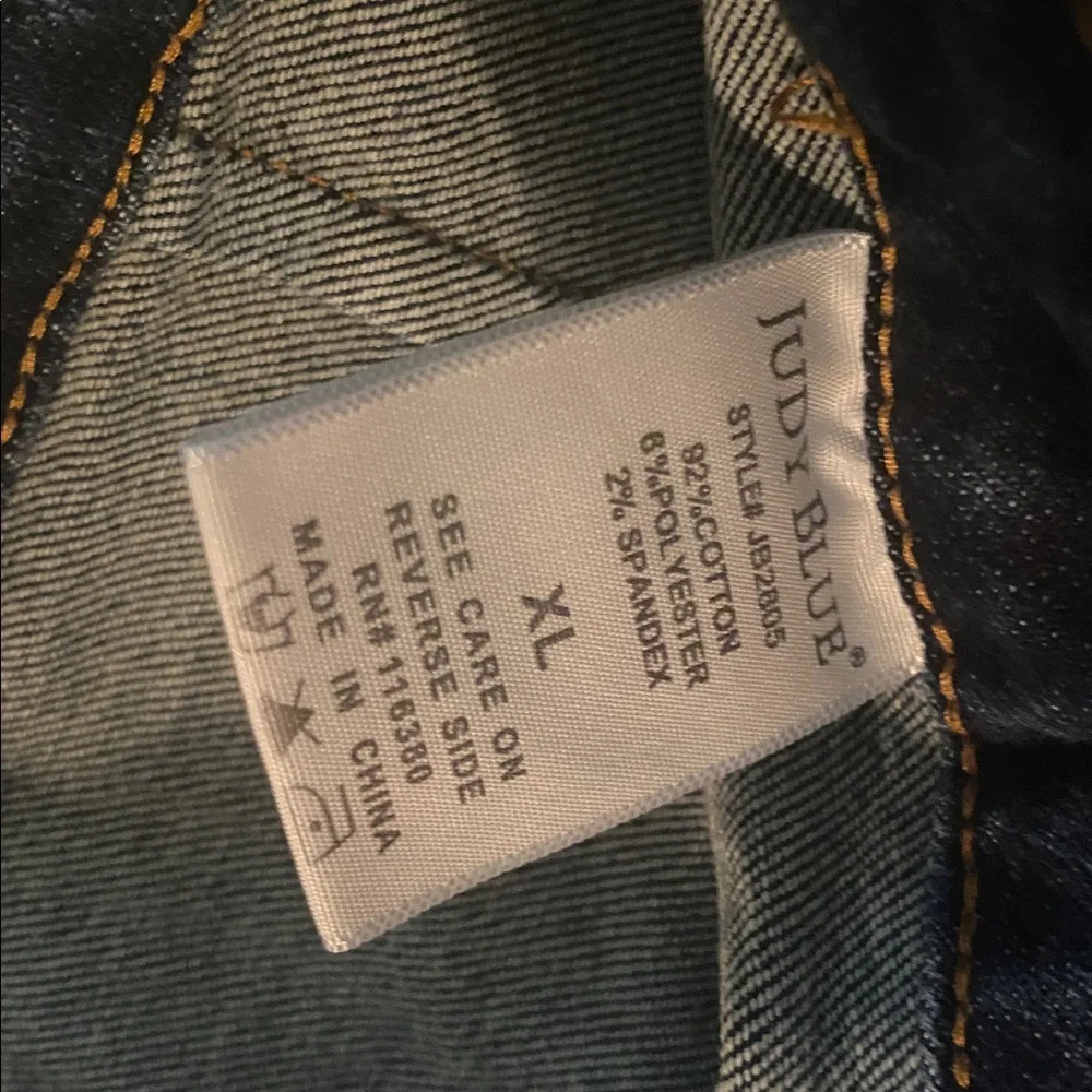 Judy blue jean SKORT size XL - Picture 5 of 7
